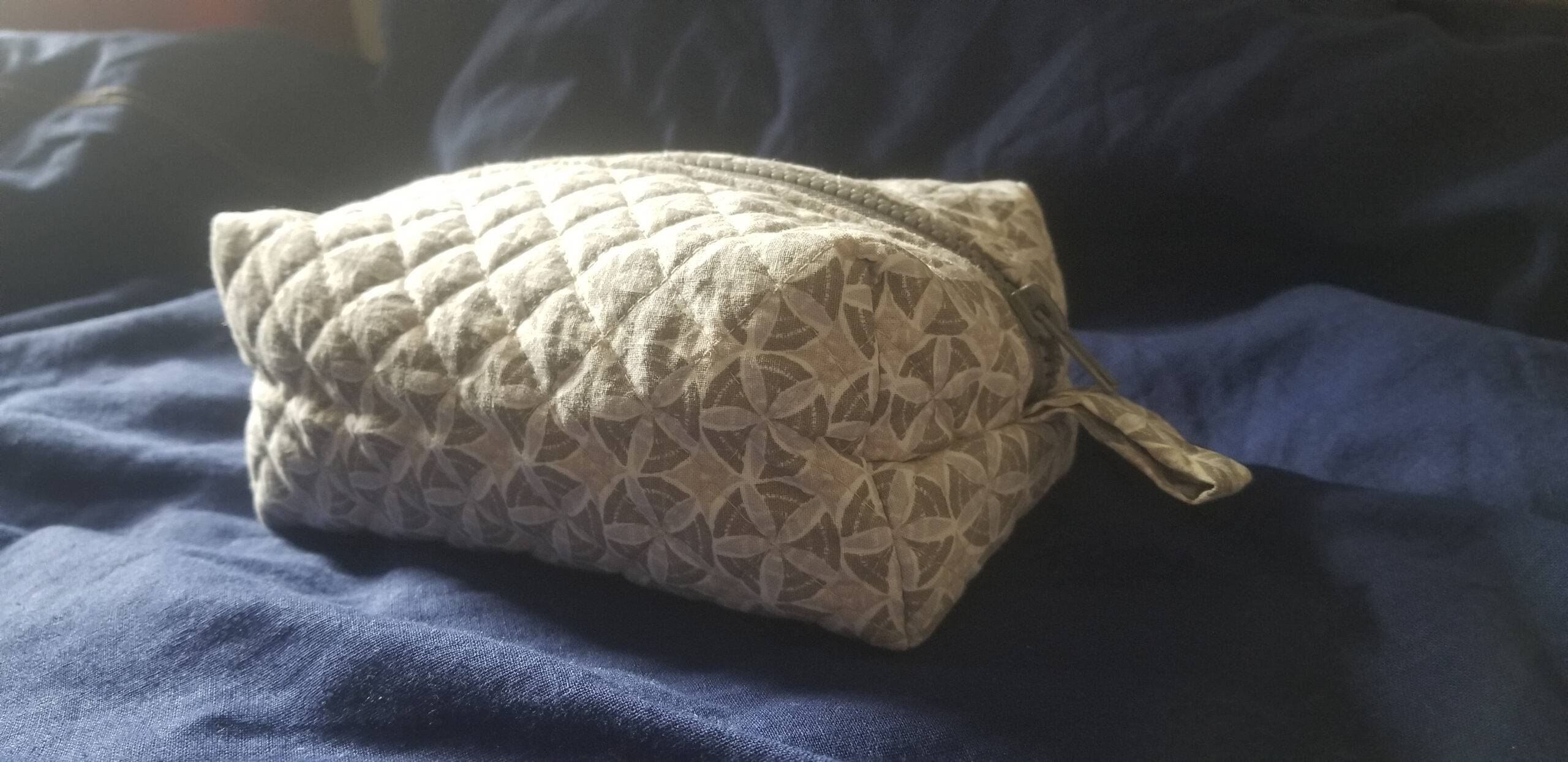 Trousse rectangulaire matelassée